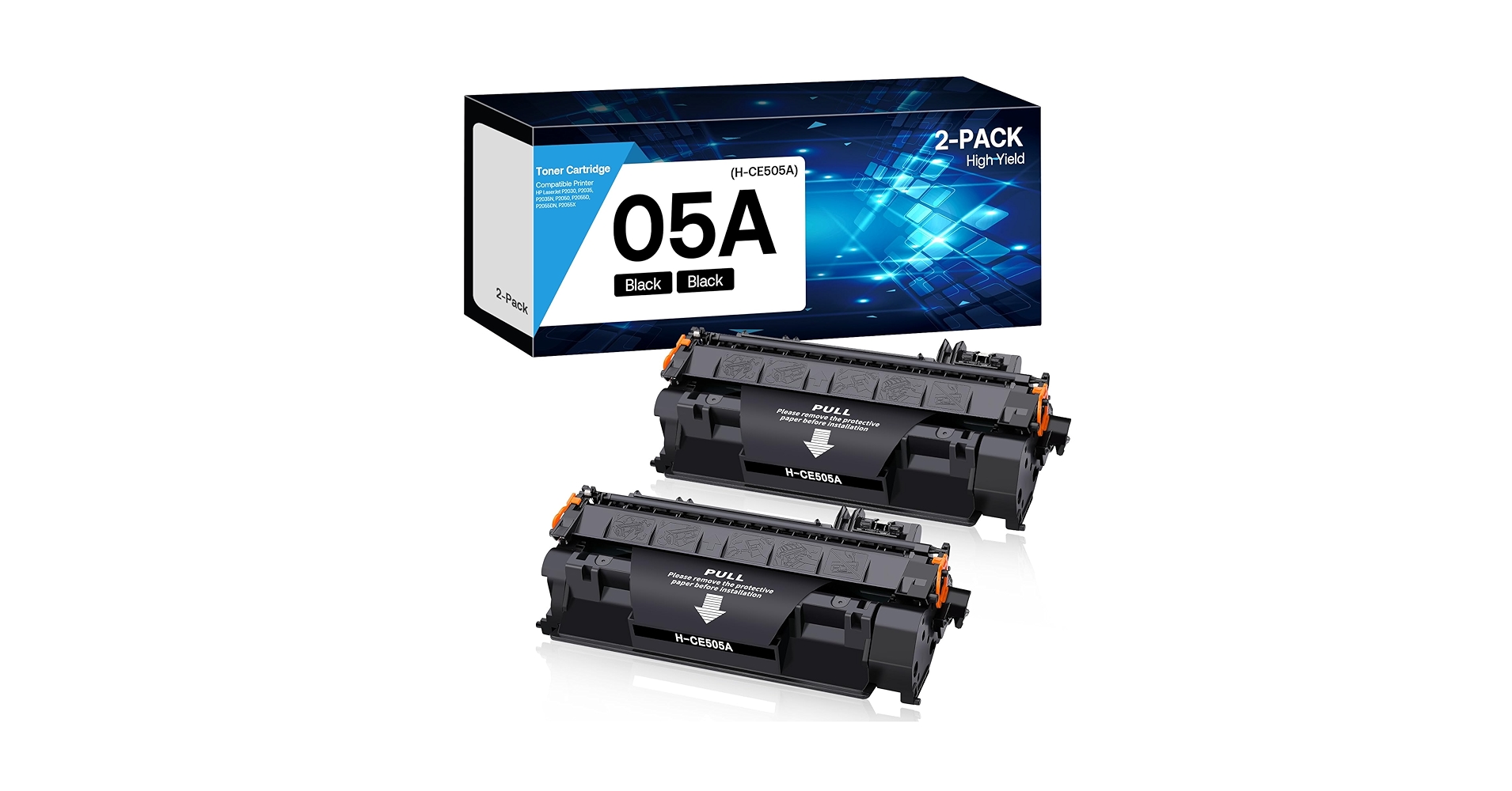 その他 Hi Ink  Pack New Compatible 05A CE505A Amazon.com: MCYCOLOR 05A Toner Cartridge High Yield